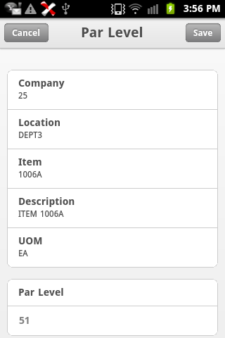 Infor Lawson Mobile Inventory截图5