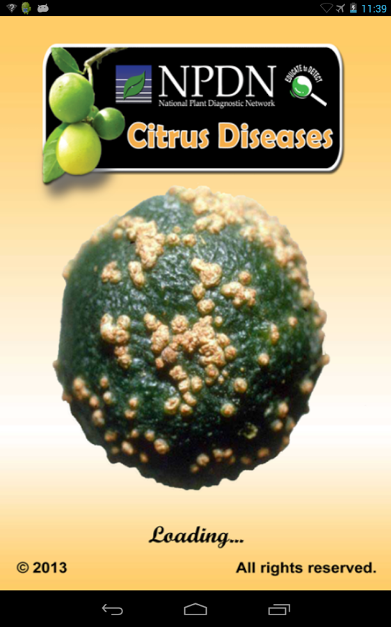 NPDN Citrus Diseases截图1