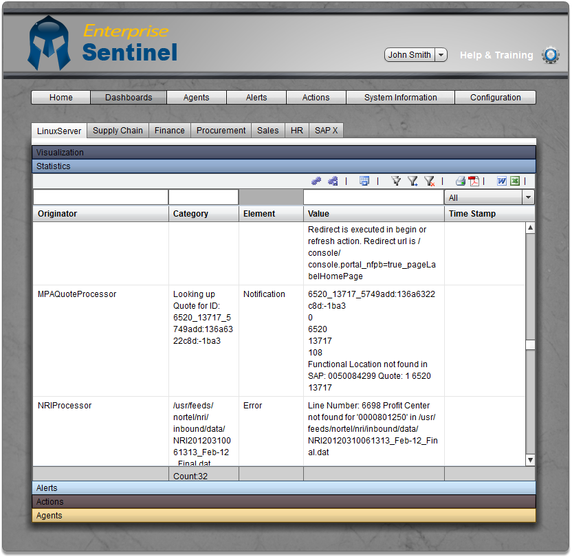 Sentinel Mobile Demo截图1