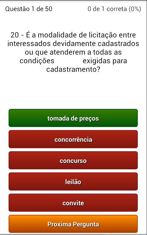 Quiz Concurso Publico截图5