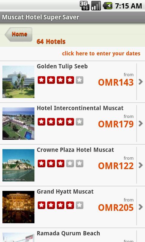 Muscat Oman Hotel Super Saver截图1