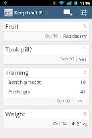 Keep Track Pro Gold截图1