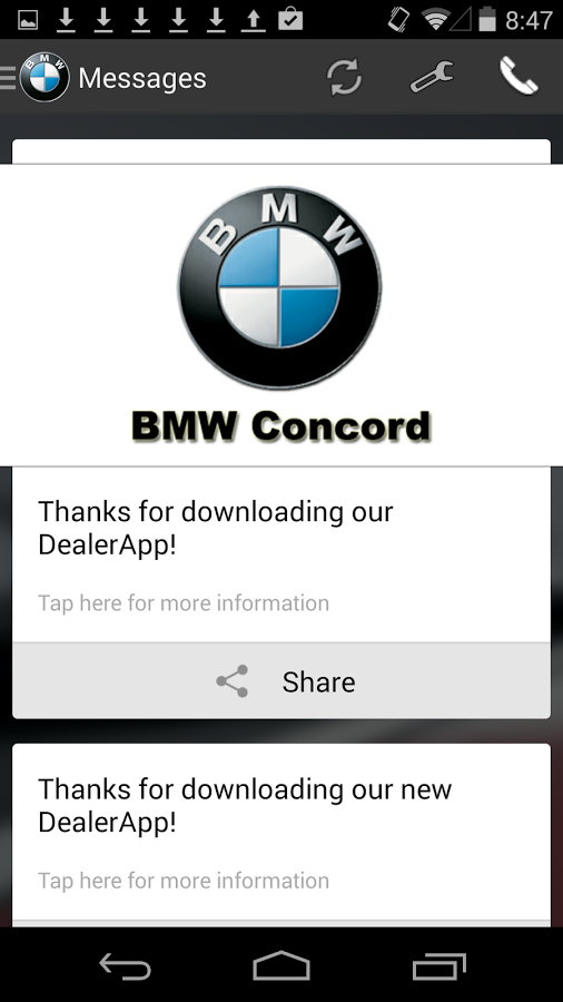 BMW Concord DealerApp截图3