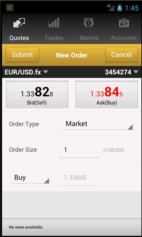 CFB Mobile Trading Platform截图2