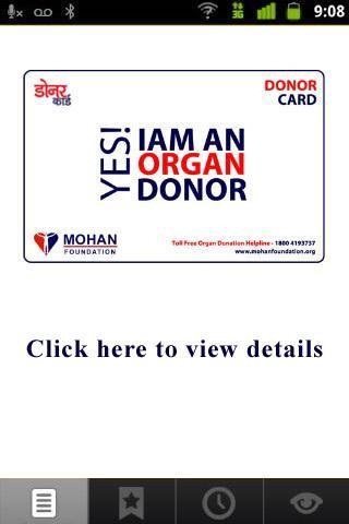 E-Donor Card App截图1