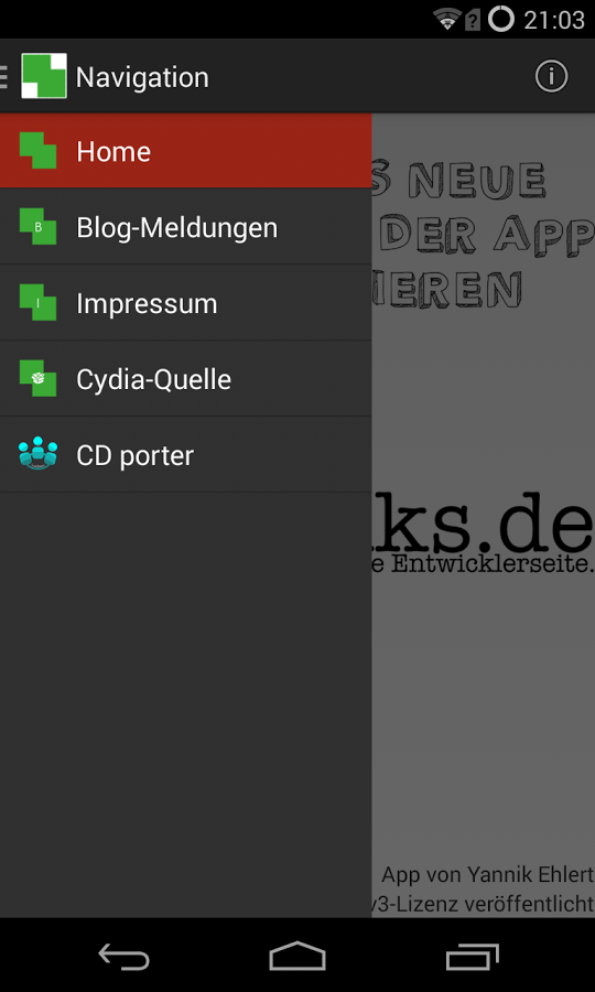 yanniks.de Android App截图2