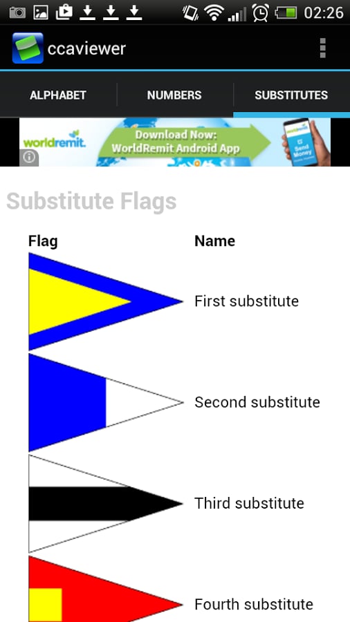 Free Maritime Flags App截图5