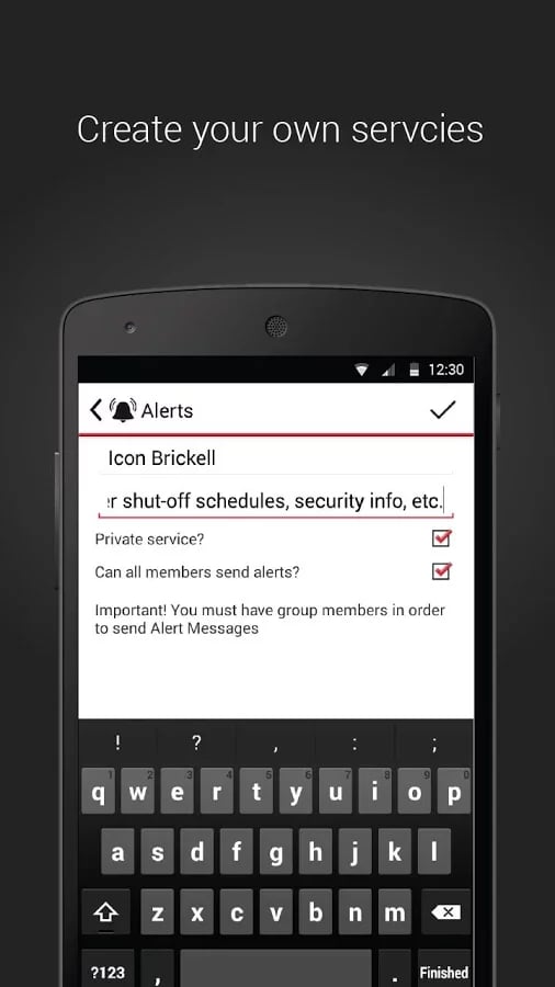 Alerts App截图1