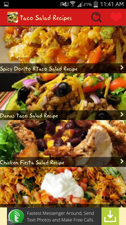 Taco Salad Recipes截图8