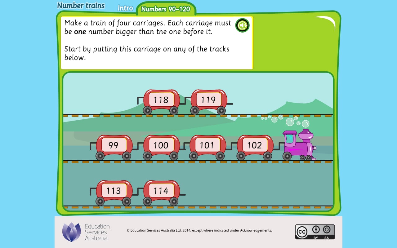 Number trains: numbers 9...截图1