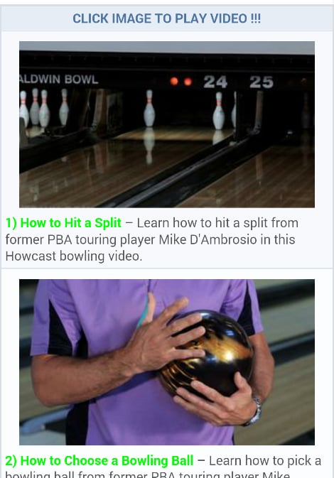 Free Bowling Lessons截图1