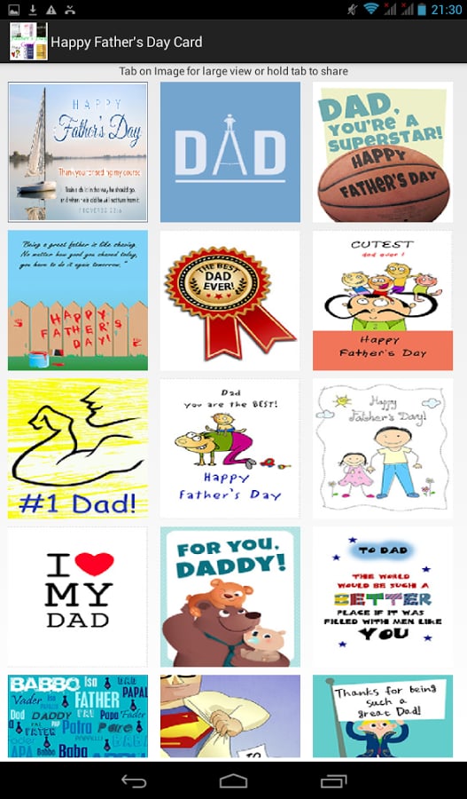 Happy Father's Day Card截图6