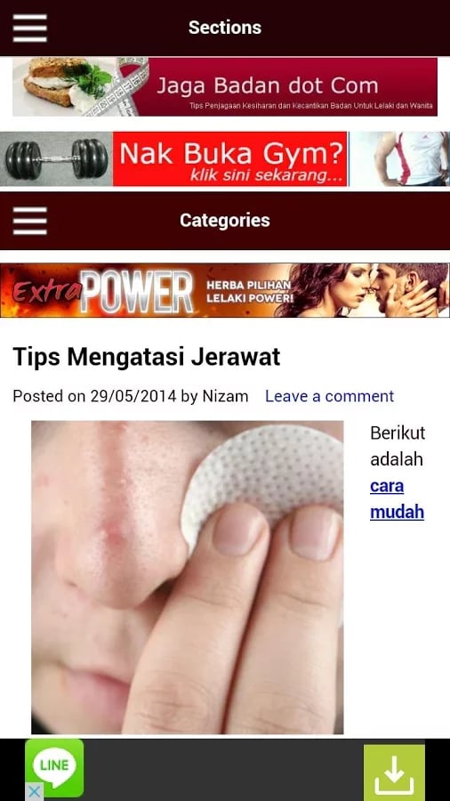 Jaga Badan dot Com截图1