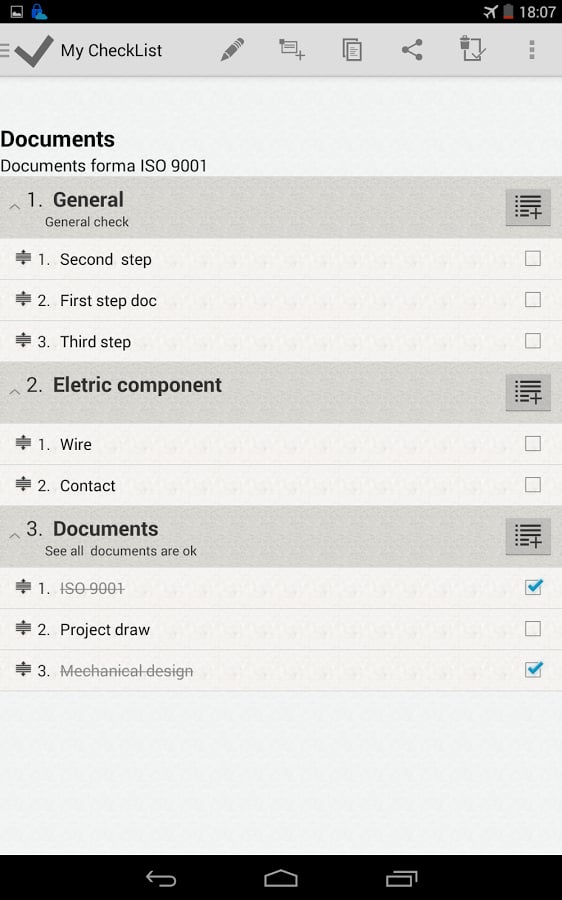 My CheckList截图1