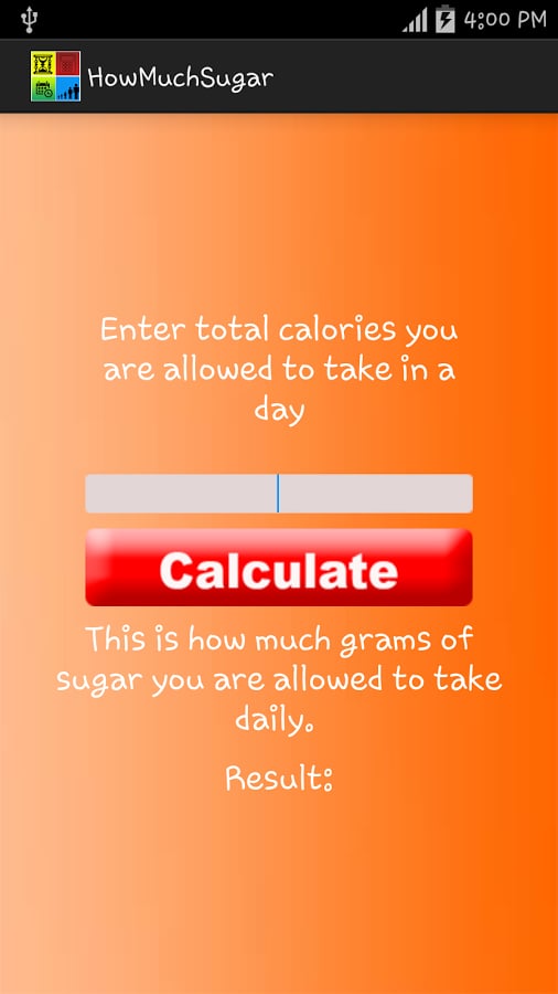 Sugar Level Calculator截图3