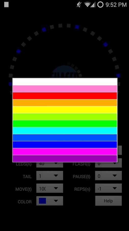 LED Chaser Simulator截图2