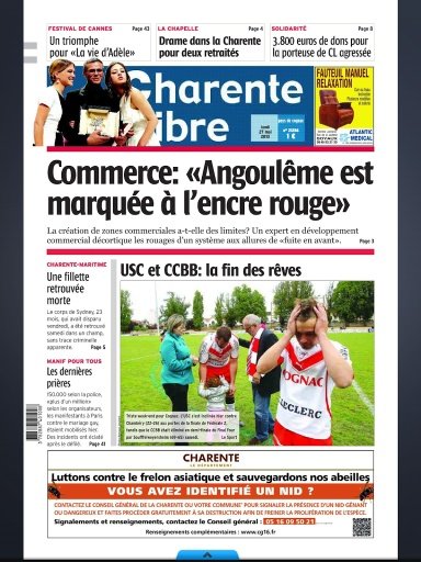 Le Journal - Charente Libre截图1