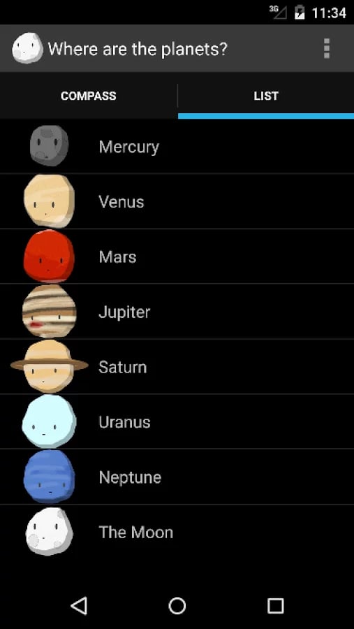 Where are the planets?截图11