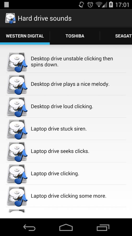Hard drive sounds截图4