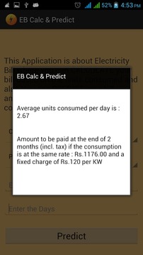 EB Calc &amp; Predict截图