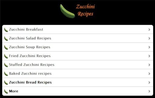 Zucchini Recipes截图1