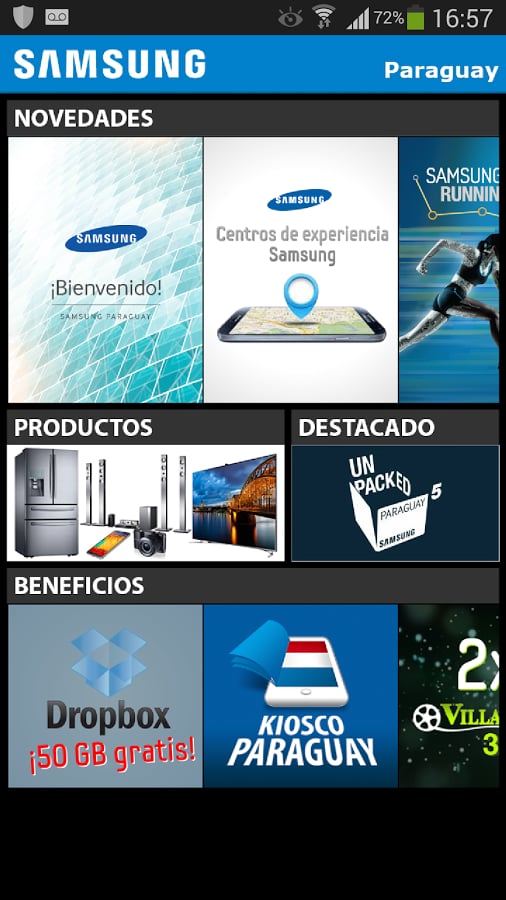 Samsung Paraguay截图4