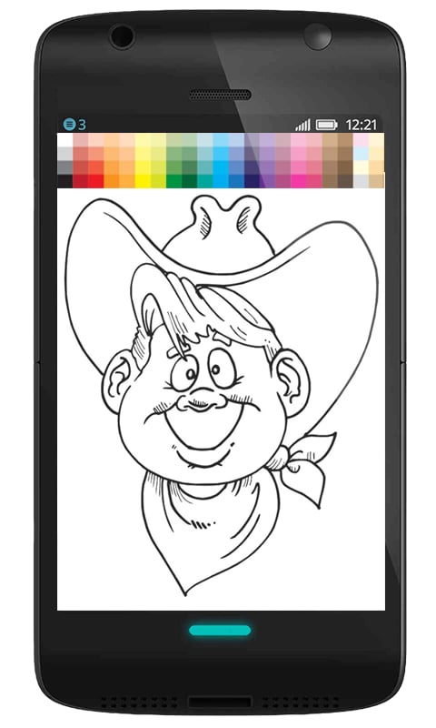 Cowboy Wild West Colorin...截图2