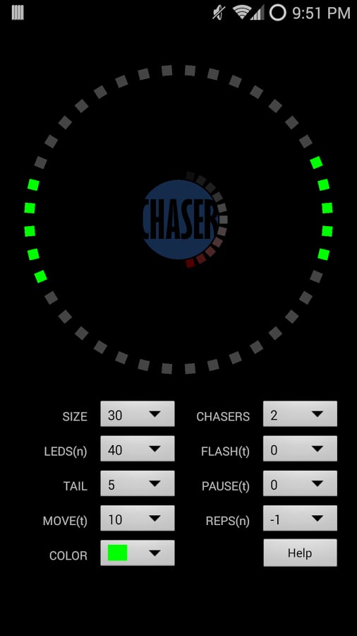 LED Chaser Simulator截图1