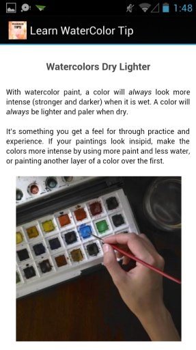 Watercolor Painting Tips!截图2