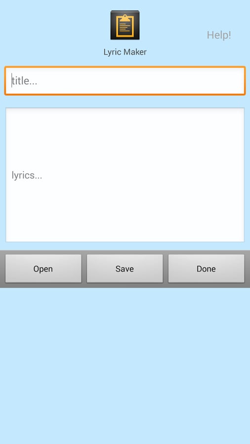 Lyric Maker截图3