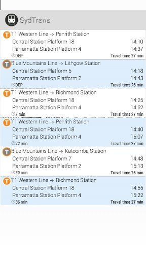 Sydney Transport Planner截图4