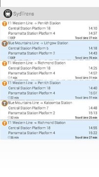 Sydney Transport Planner截图