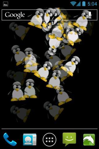 Falling Penguins LWP截图2