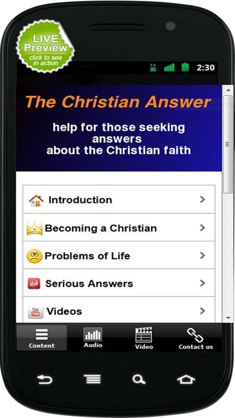 The Christian Answer截图1