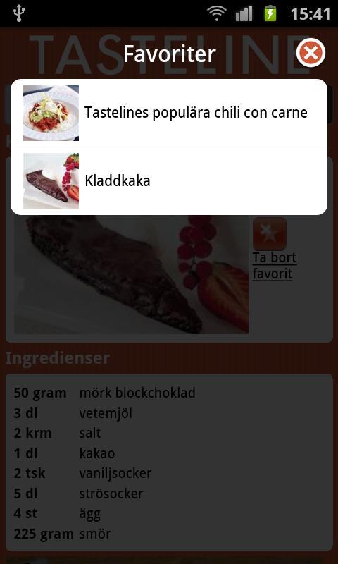 Tasteline Recept截图4