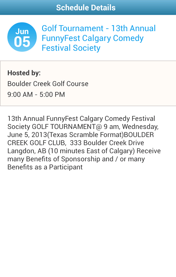 Calgary FunnyFest截图3