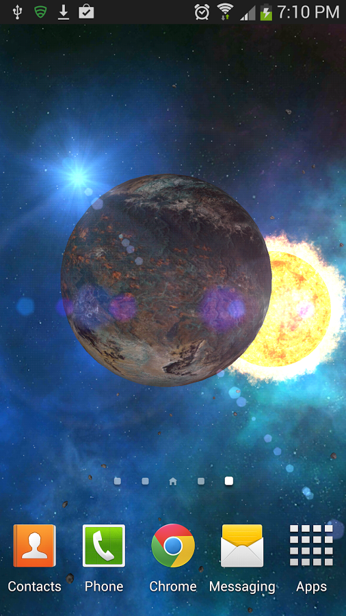 Orbit Space 3D LWP Free截图2