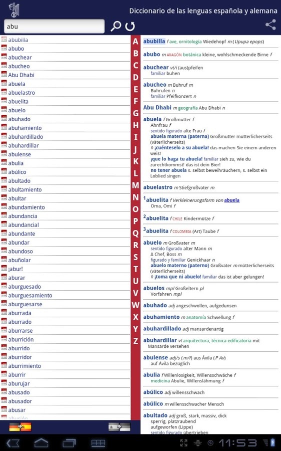 Slabý Deutsch-Spanisch截图5