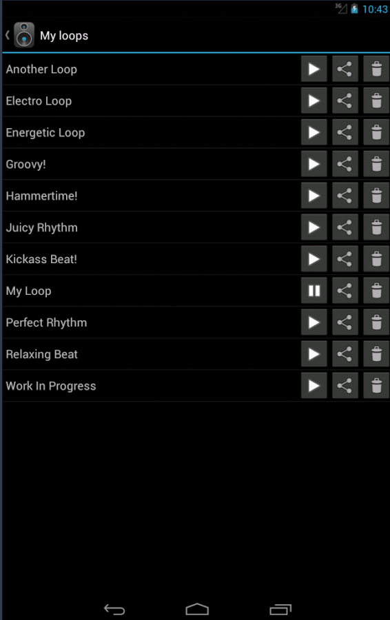 Hit it! The drum pad looper截图2