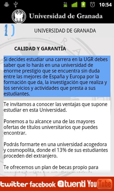 Estudia UGR截图4