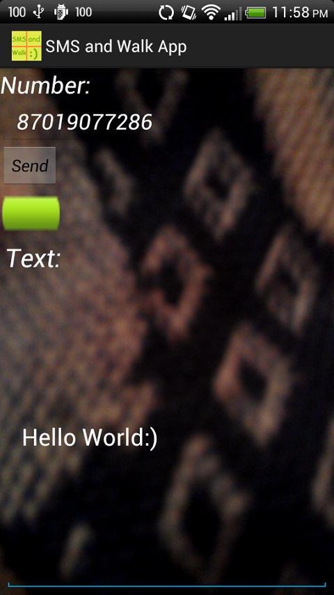 SMS and Walk :)截图1