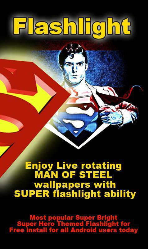 Superman BrightFree Flashlight截图2