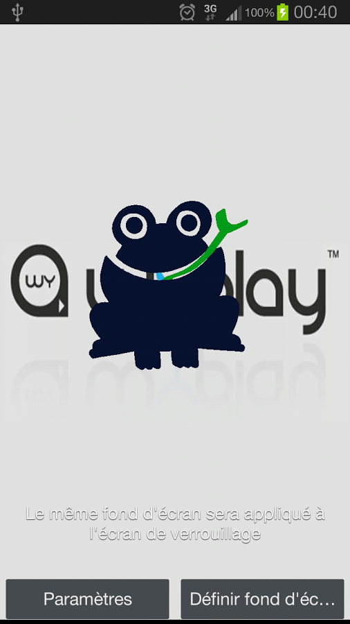 Frog LWP (Non officiel)截图3