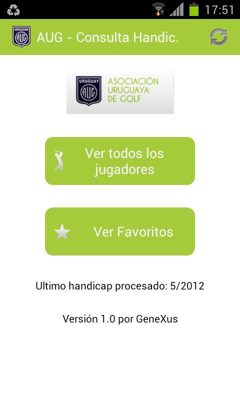 AUG Consulta de Handicap截图6