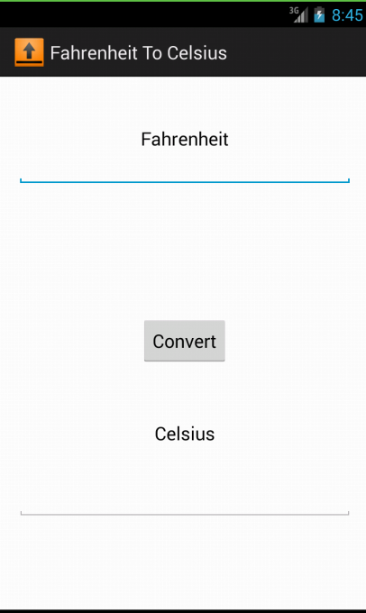 Fahrenheit To Celsius截图3