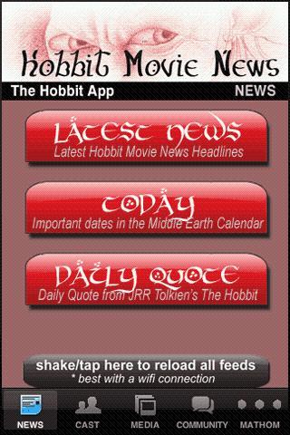 The Hobbit App截图1