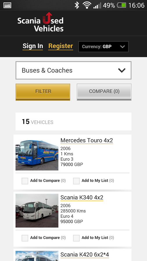 Scania Used截图3