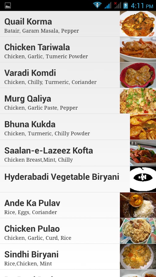 Indian Recipe截图4