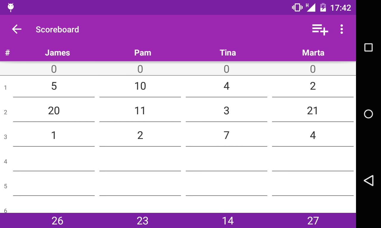 Ultimate Scorecard截图5