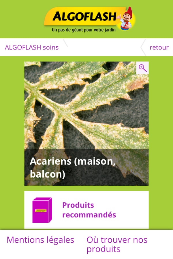 SOS Jardin Algoflash截图1